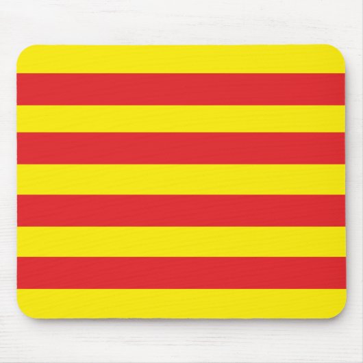 Tapis de Souris avec drapeau Catalan "Serenya" マウスパッド (正面)