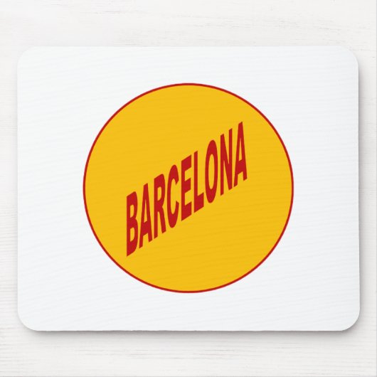 Tapis de souris BARCELONA マウスパッド (正面)