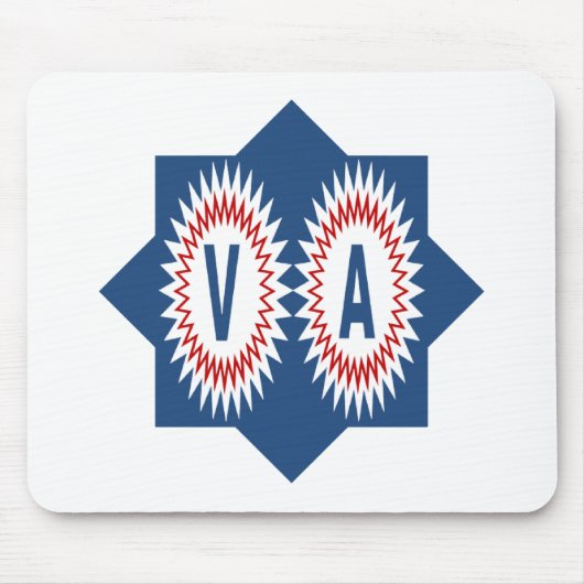 Tapis de souris blan SOLEILS VIRGINIA マウスパッド (正面)