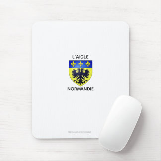 Tapis de souris - blason de L'Aigle - Normandie マウスパッド