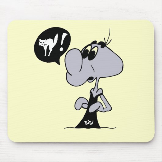 tapis de souris chat personnage BIBI マウスパッド (正面)