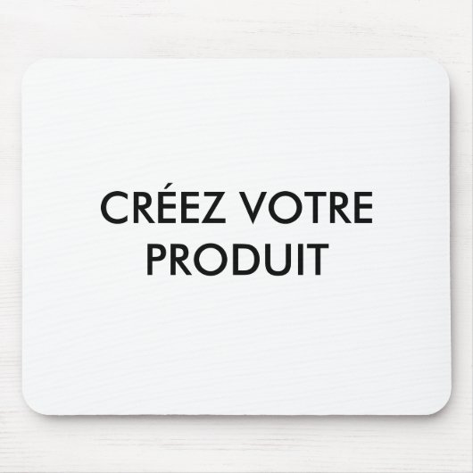 Tapis de souris - Créez un tapis de souris マウスパッド (正面)