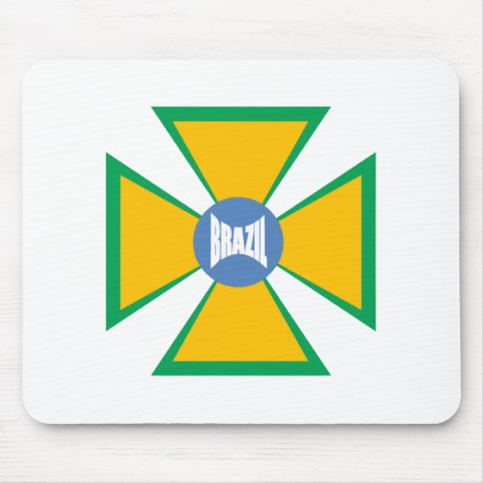 Tapis de souris DESIGN BRAZIL マウスパッド (正面)