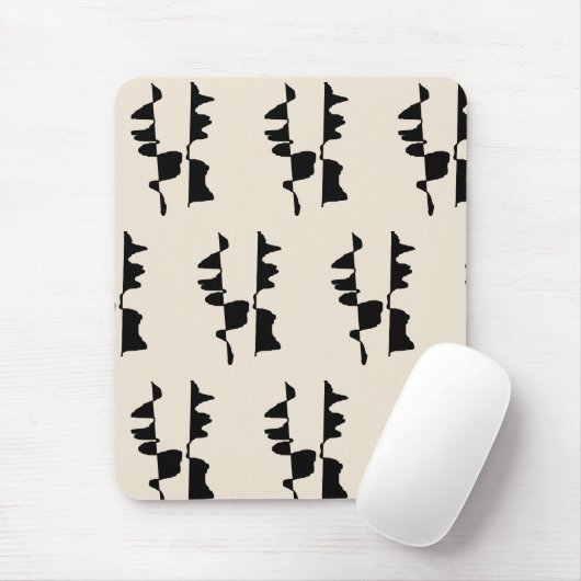 Tapis de Souris Ergonomique "Abstrait Dual Face" マウスパッド (マウス)