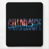 Tapis De Souris Guadeloupe Sunset | Mouse Pad マウスパッド (正面)