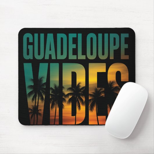 Tapis de souris Guadeloupe Vibes マウスパッド (マウス)
