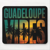 Tapis de souris Guadeloupe Vibes マウスパッド (正面)