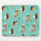 Tapis de souris Jeannes' Pattern マウスパッド (正面)