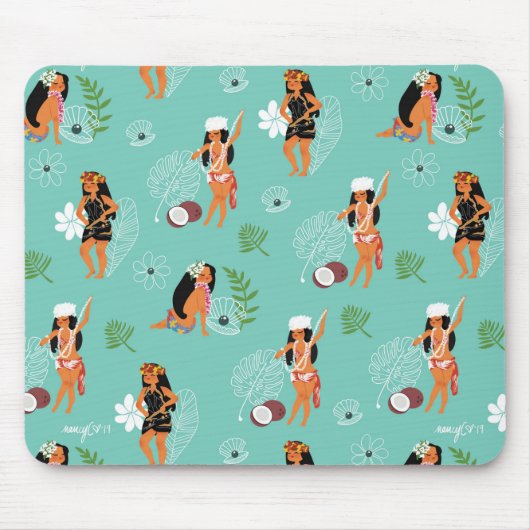 Tapis de souris Jeannes' Pattern マウスパッド (正面)