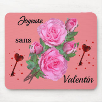 tapis de souris "joyeuse sans Valentin" マウスパッド