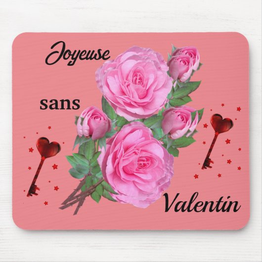 tapis de souris "joyeuse sans Valentin" マウスパッド (正面)