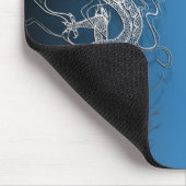 Tapis de souris le ying et yang dragons マウスパッド (コーナー)