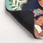 Tapis de souris maman et bébé マウスパッド (コーナー)