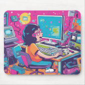 Tapis de souris manga マウスパッド (正面)