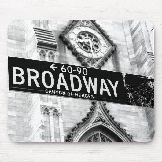 tapis de souris New York broadway マウスパッド (正面)