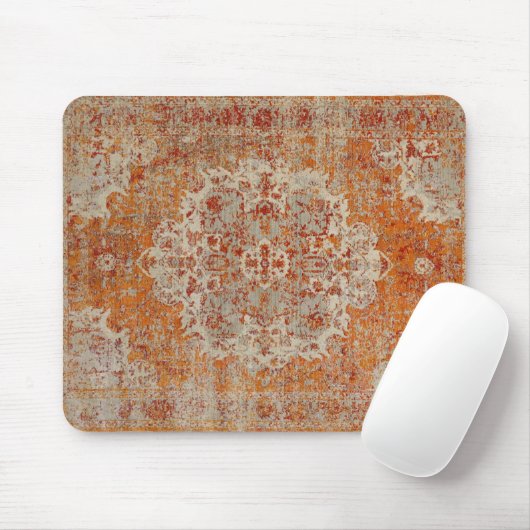 Tapis de souris oriental orange マウスパッド (マウス)