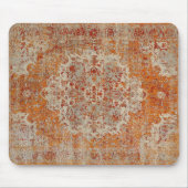 Tapis de souris oriental orange マウスパッド (正面)
