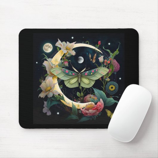 Tapis de souris - Papillon de nuit マウスパッド (マウス)