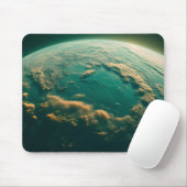 Tapis de Souris Planète Verte マウスパッド (マウス)