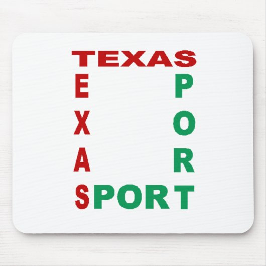 Tapis de souris TEXAS SPORT マウスパッド (正面)