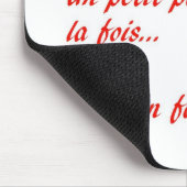 Tapis de souris unの小さい先のàのlaのfois マウスパッド (コーナー)