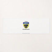 Tapis de Yoga - blason de L'Aigle - Normandie ヨガマット (正面(横))
