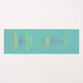 Tapis de Yoga Ho'OPONOPONO ヨガマット (正面(横))