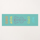 Tapis de Yoga Ho'OPONOPONO ヨガマット (正面(横))