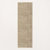 Tapis de yoga motif jute ヨガマット (正面)