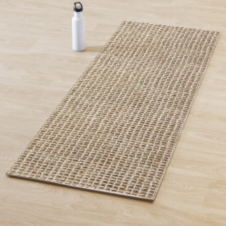 Tapis de yoga motif jute ヨガマット