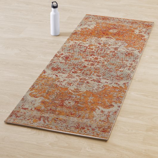 Tapis de yoga oriental orange ヨガマット (インサイチュ)