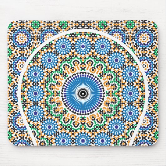 Tapis décoré en mosaique マウスパッド (正面)