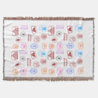 Tapis pour les gens qui aiment le voyage スローブランケット