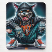 Tapis Sourie Rap Série 1 -4 マウスパッド (正面)