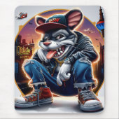 Tapis Sourie Rap Série 1 -8 マウスパッド (正面)