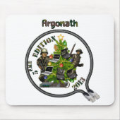 Tapis souris Lan de Noël Argonath マウスパッド (正面)
