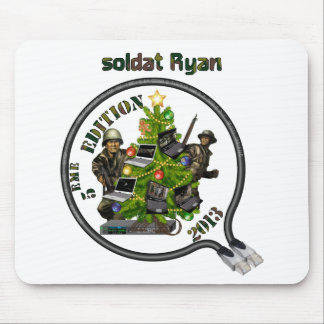 Tapis souris Lan de Noël soldat Ryan マウスパッド