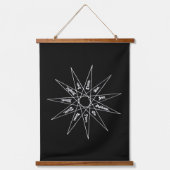 Tapisserie murale cadre en bois 吊り下げ型タペストリー (正面)