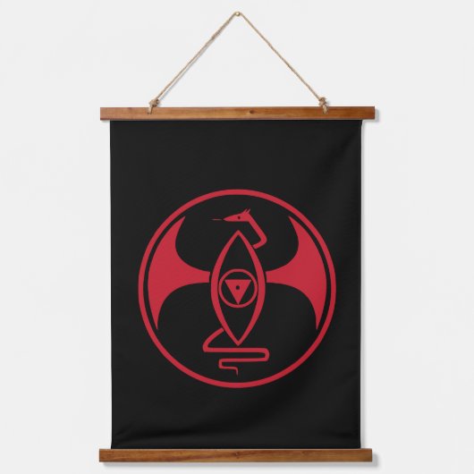 Tapisserie murale cadre en bois 吊り下げ型タペストリー (正面)