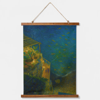 Tapisserie murale cadre en bois 吊り下げ型タペストリー