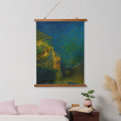 Tapisserie murale cadre en bois 吊り下げ型タペストリー (寝室)