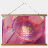 Tapisserie murale cadre en bois - Psychedelic 吊り下げ型タペストリー (正面3)