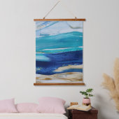 Tapiz Blue Monticelli art  吊り下げ型タペストリー (寝室)