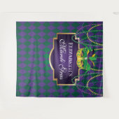 Tapiz Carnival Mardi Gras Backdrop banner party タペストリー (正面(横))