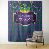 Tapiz Carnival Mardi Gras Backdrop banner party タペストリー (インサイチュ)