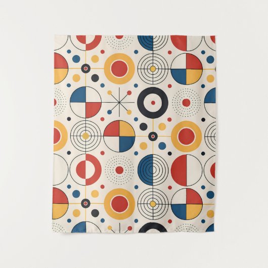 Tapiz diseño geométrico タペストリー (正面)