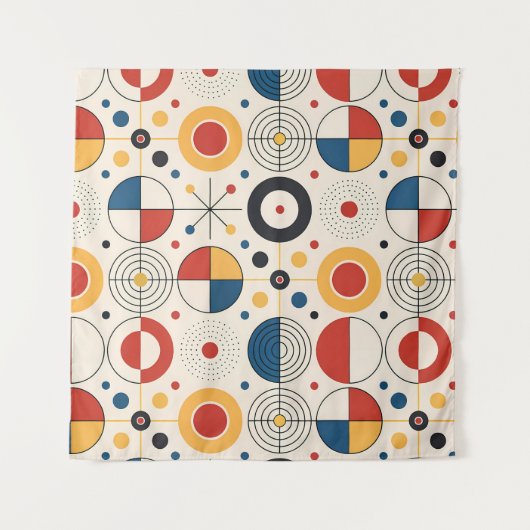 Tapiz diseño geométrico タペストリー (正面)