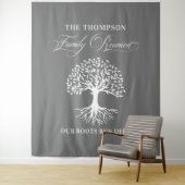 Tapiz Family reunion tree backdrop banner タペストリー (インサイチュ)