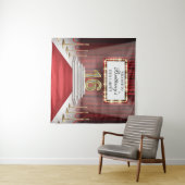 Tapiz Red Carpet 16th Birthday Backdrop banner タペストリー (インサイチュ(横))