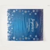 Tapiz Snow Princess Winter Sweet 16 Backdrop タペストリー (正面(横))